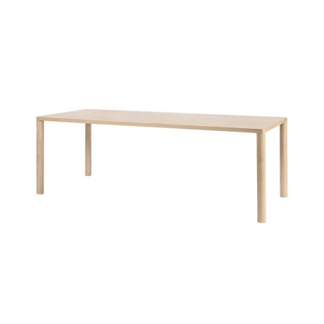 Log Table 220 cm / 86.6 in, Natural