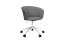 Kendo Swivel Chair 5-star Castors, Grey / Polished, Art. no. 30968 (image 1)