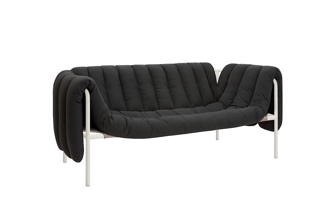 Puffy 2.5-seater Sofa, Anthracite / Cream (UK), Art. no. 20728 (image 1)
