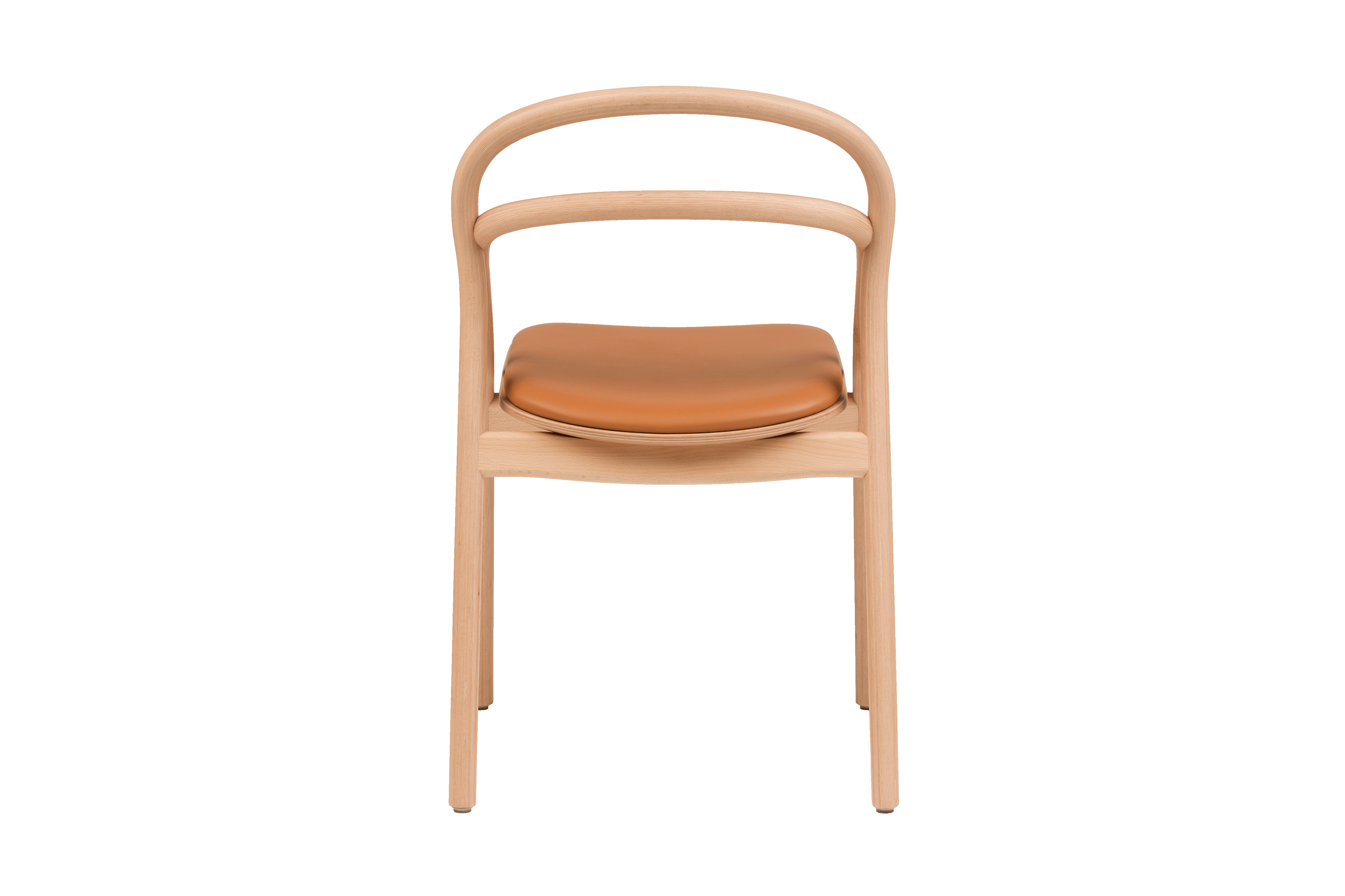 Udon Chair, Natural / Cognac Leather, Art. no. 30177 (image 3)