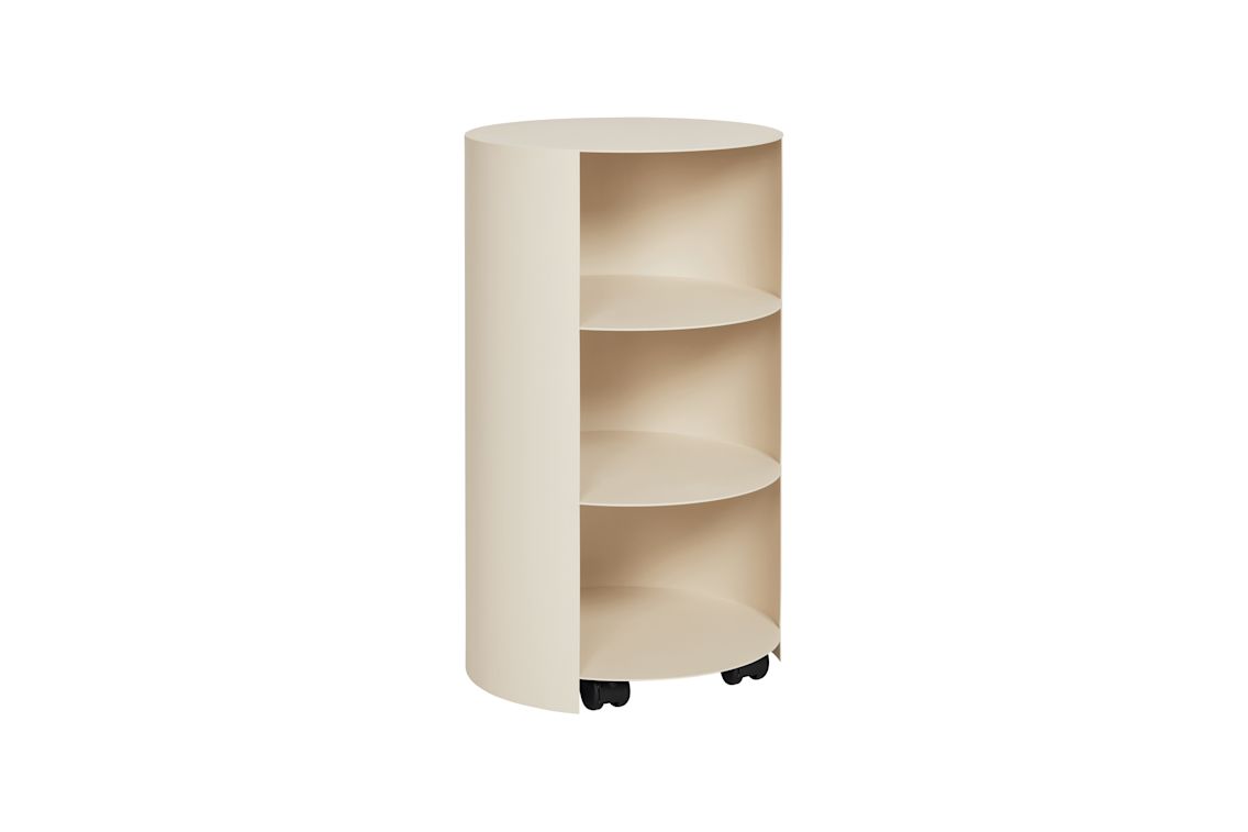 Hide Pedestal, Light Ivory Textured, Art. no. 30746 (image 1)