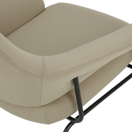 Hai Lounge Chair, Light Beige