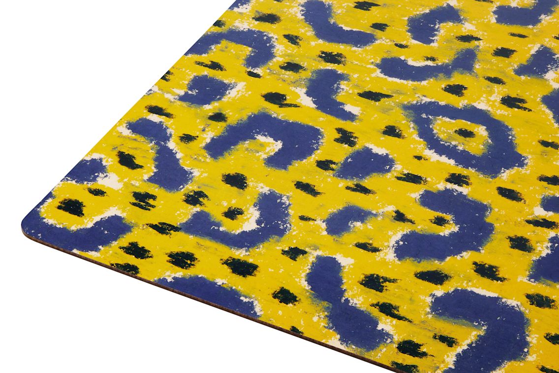 Monster Placemat (Set of 2), Ochre Yellow / Grey / Black, Art. no. 31533 (image 2)