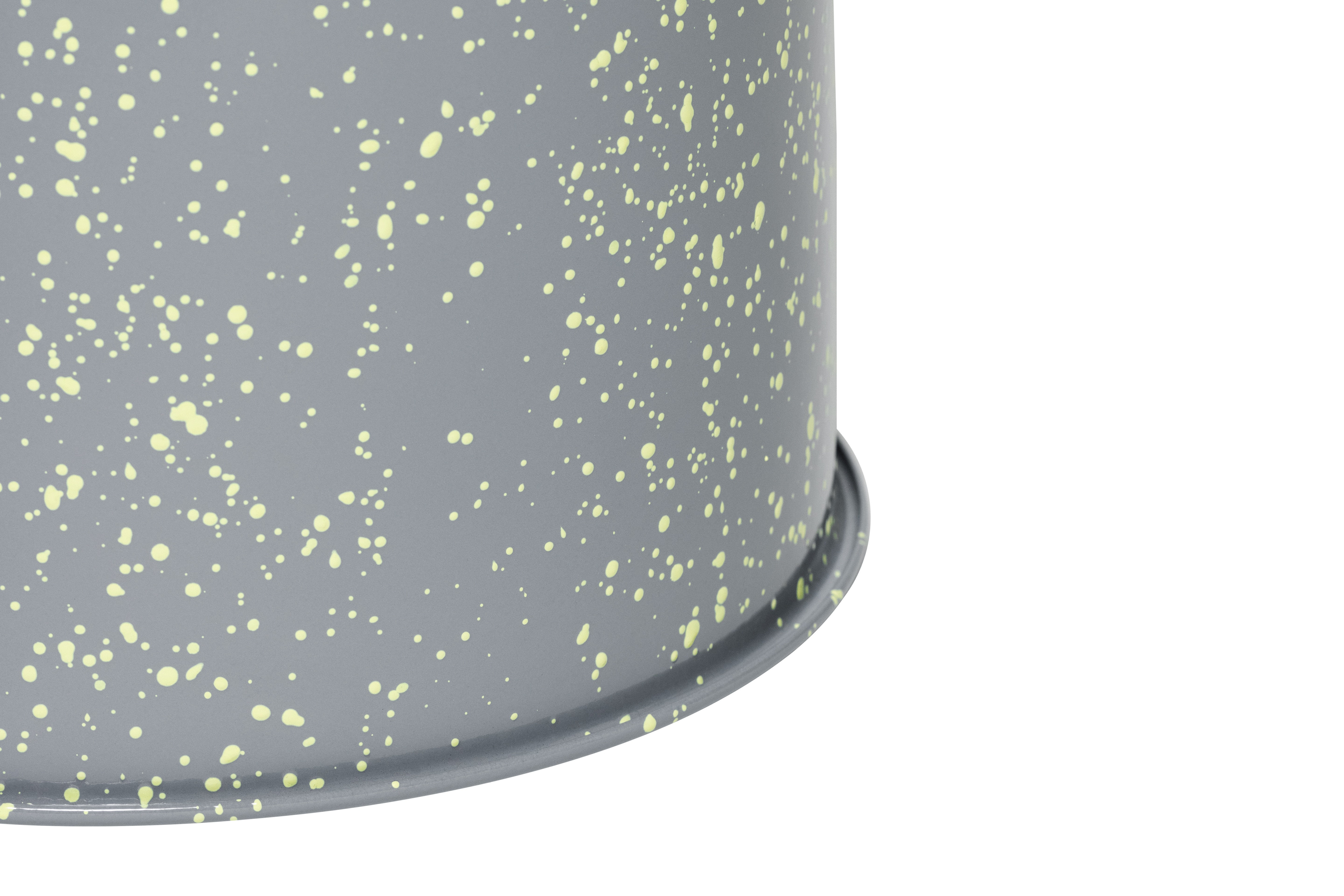 Last Stool, Grey / Lime Splatter, Art. no. 30564 (image 3)
