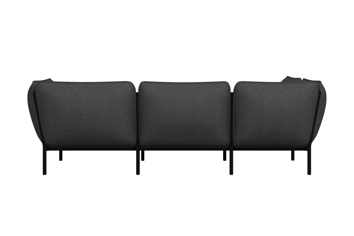 Kumo Corner Sofa Left with Armrest, Graphite (UK), Art. no. 20609 (image 5)