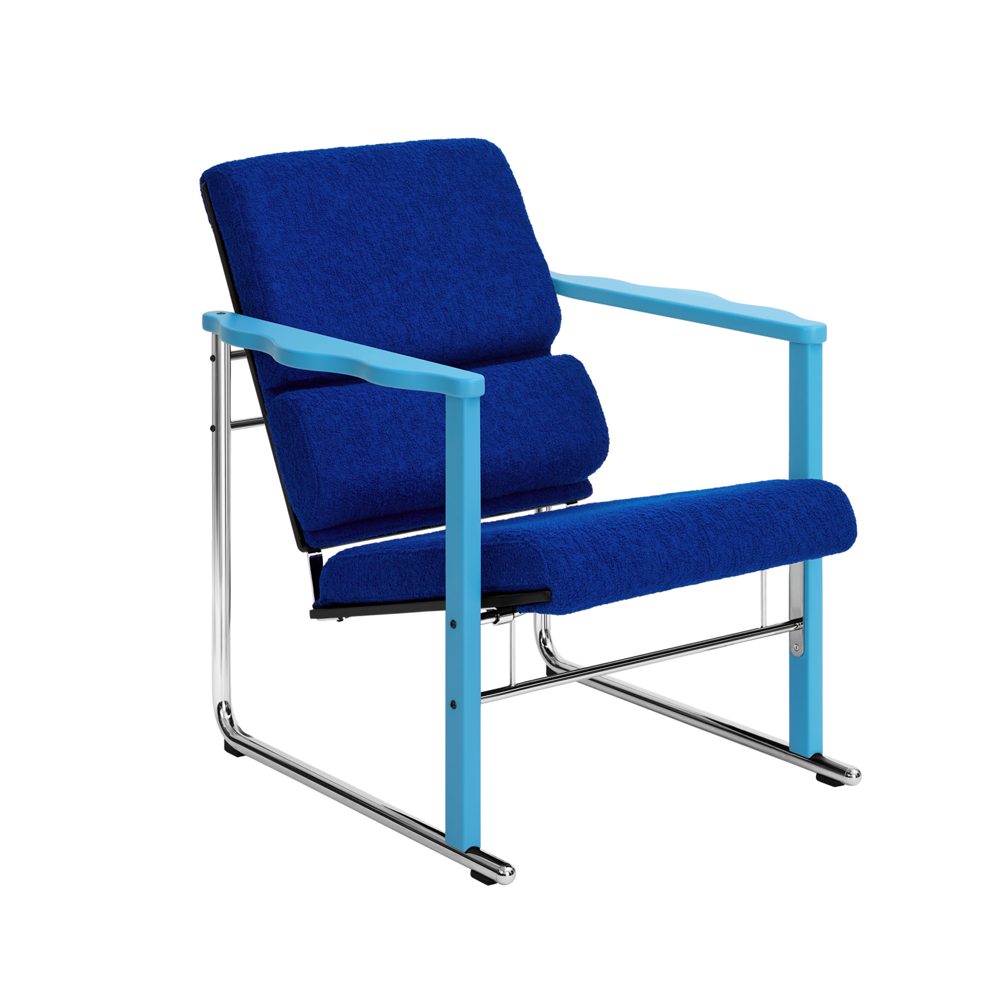 Experiment Lounge Chair, 502 / Blue / Ultramarine (UK)