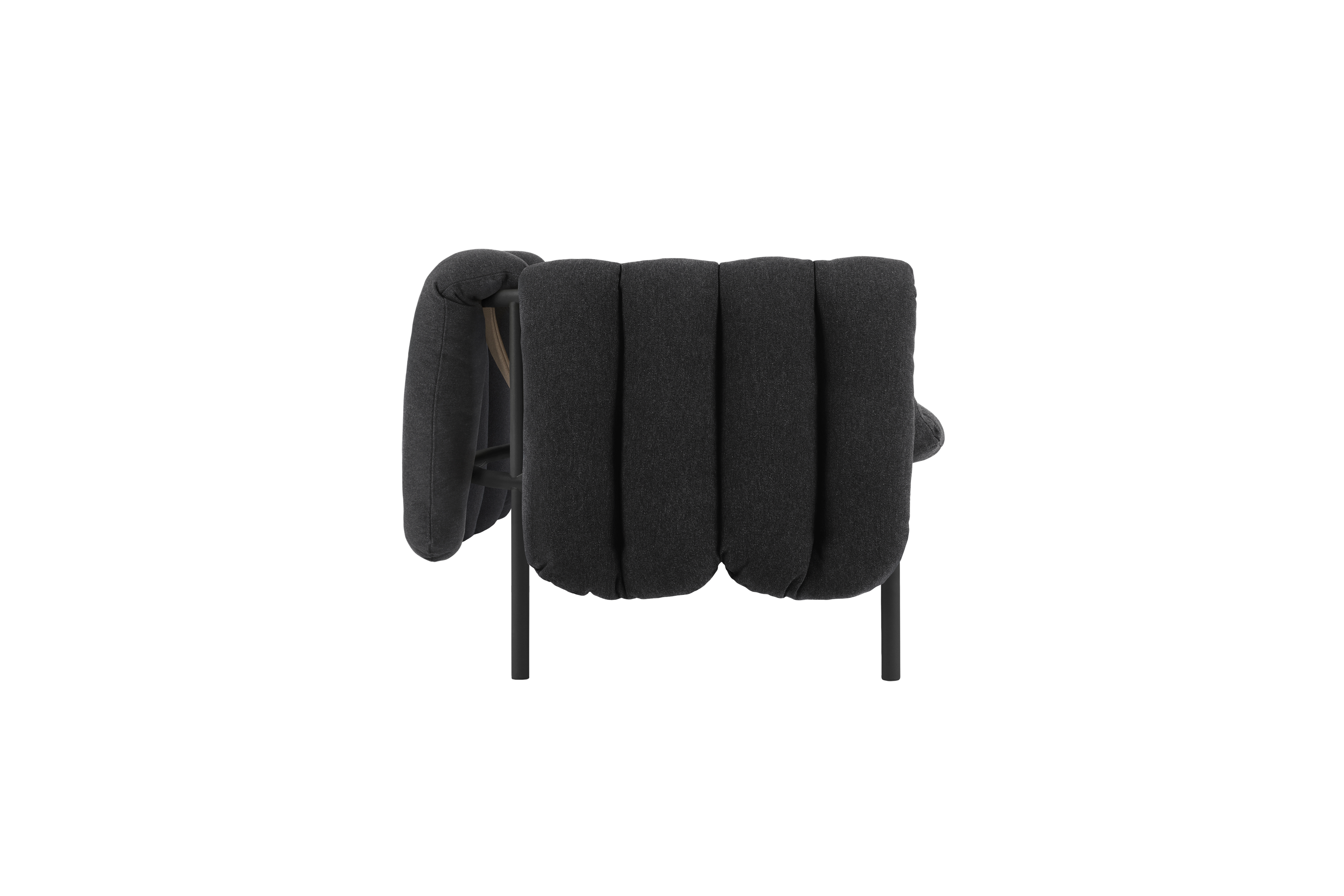 Puffy 2.5-seater Sofa, Anthracite / Black Grey, Art. no. 20718 (image 3)