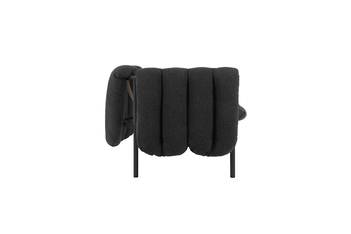 Puffy 2.5-seater Sofa, Anthracite / Black Grey (UK), Art. no. 20727 (image 3)