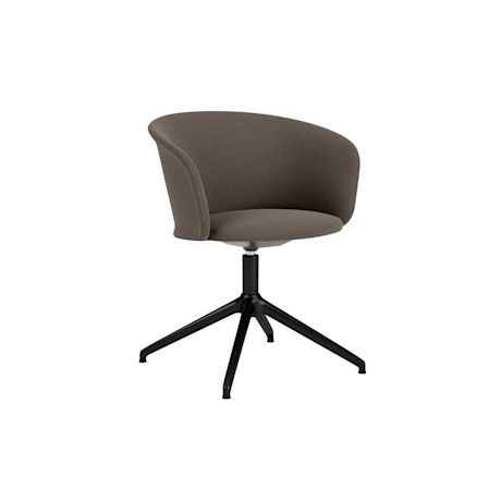 Kendo Swivel Chair 4-star Return, Cura 61169/Black (UK)