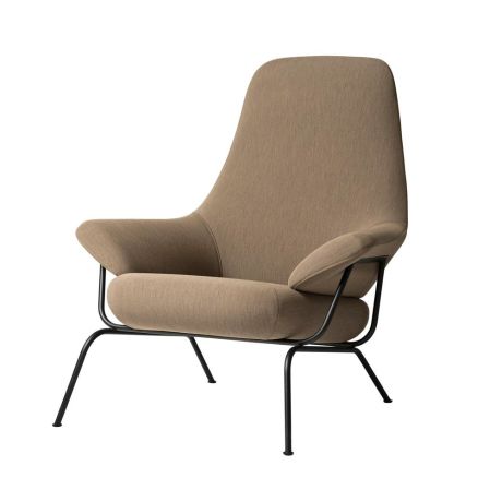 Hai Lounge Chair, Licorice