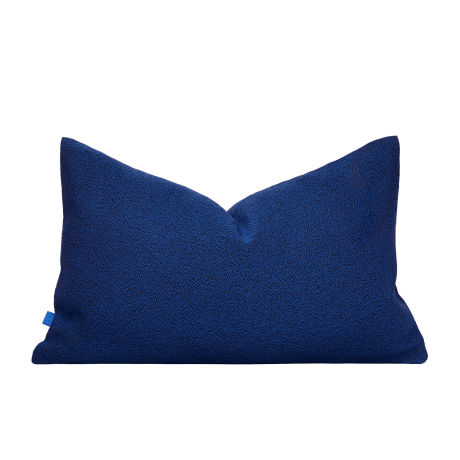 Crepe Cushion Large, Cobalt