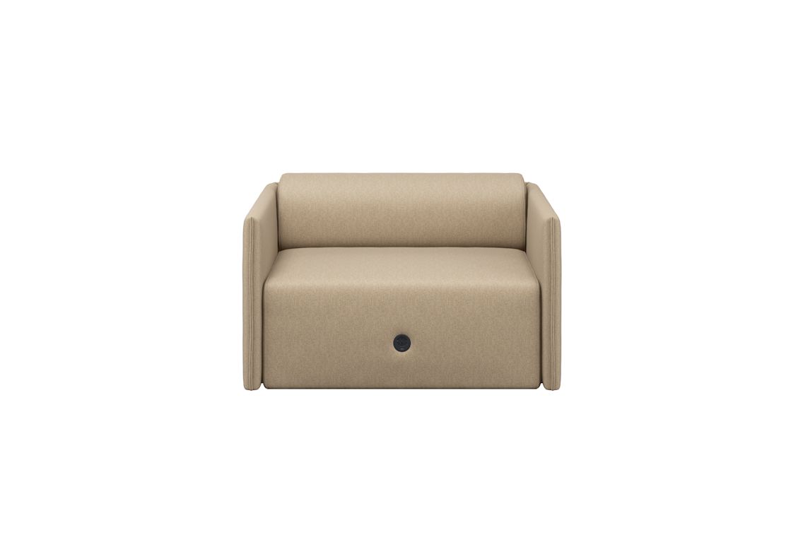 Palo Block Single-seater Low Back, Beige, Art. no. 31416 (image 3)