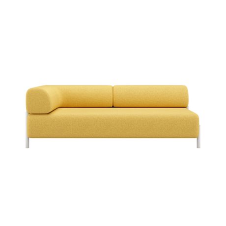 Palo 2-seater Sofa Chaise Left, Sunflower (UK)