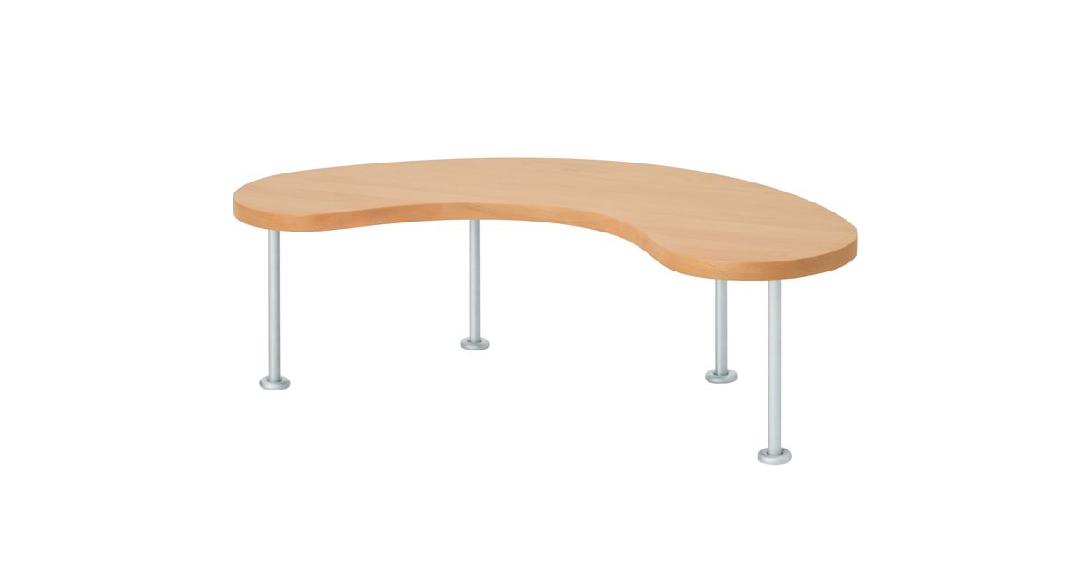 Table Worm Worm Coffee Table Large, Beech/Steel — Hem