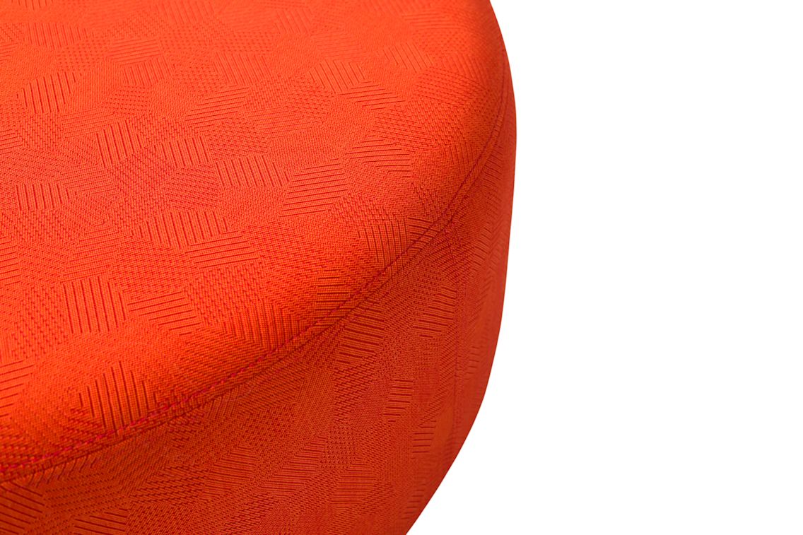 Bon Pouf Round Large, Flame, Art. no. 30299 (image 4)
