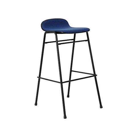 Touchwood Bar Stool, Cobalt / Black