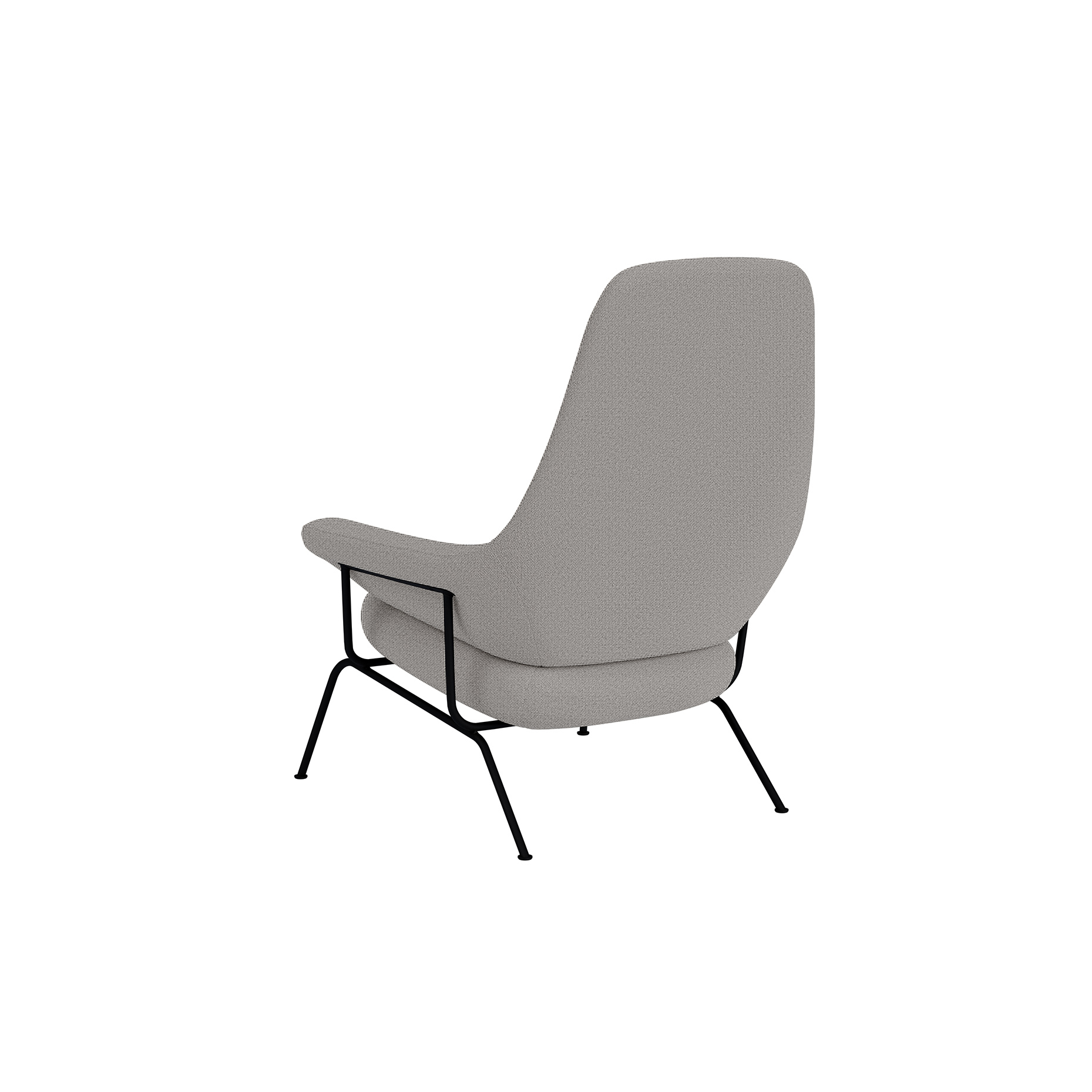 Hai Lounge Chair, Cura 60112/Black, Art. no. 31953 (image 4)