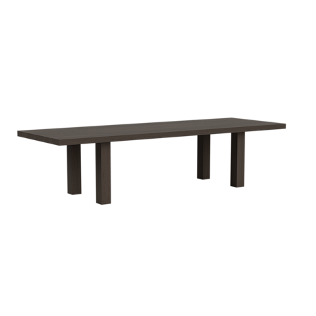 Max Table 300 cm / 118 in, Black Stained Ash