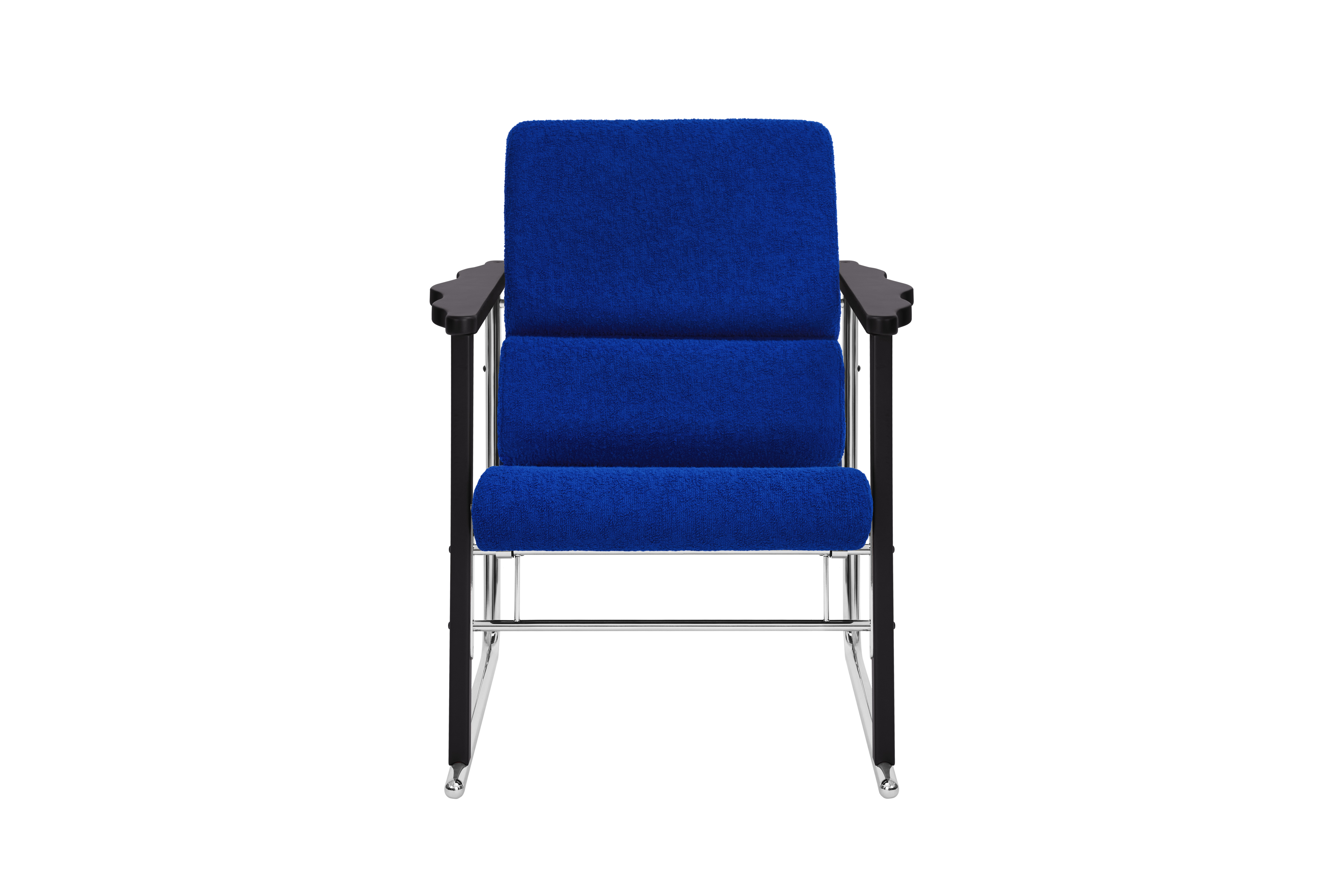 Experiment Lounge Chair, 502 / Black / Ultramarine, Art. no. 30944 (image 2)