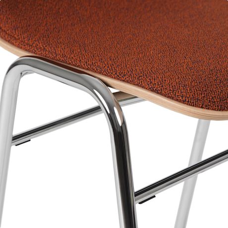 Touchwood Counter Chair, Canyon / Chrome