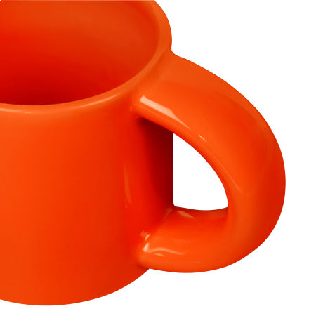 Bronto Mug (Set of 2), Orange