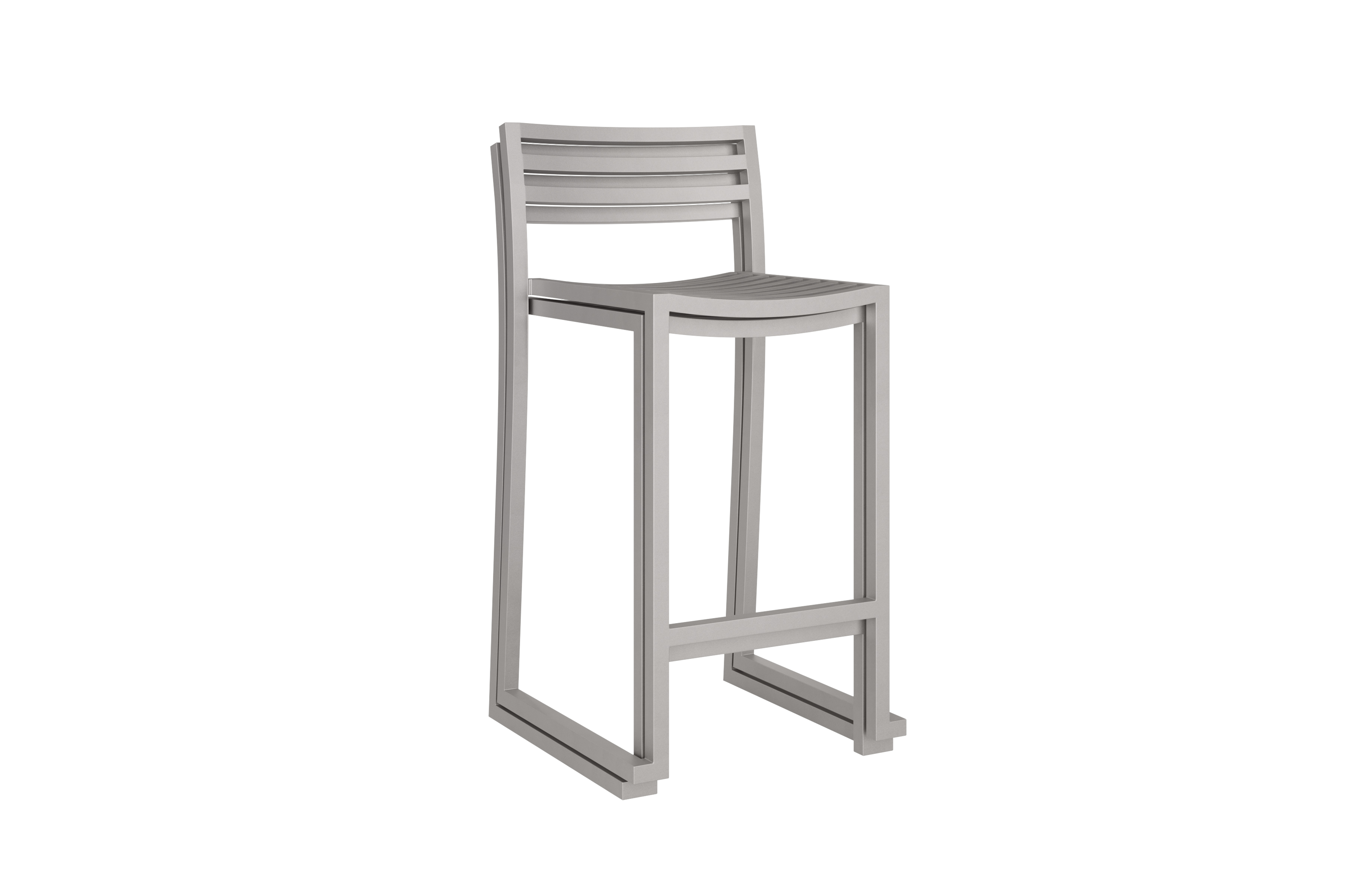 Chop Counter Chair, Sandblasted Stainless Steel, Art. no. 31310 (image 5)