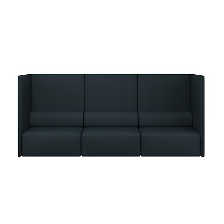 Palo Block 3-seater Sofa High Back, Pine