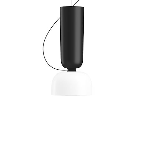 Alphabeta Pendant Uno, Black / White