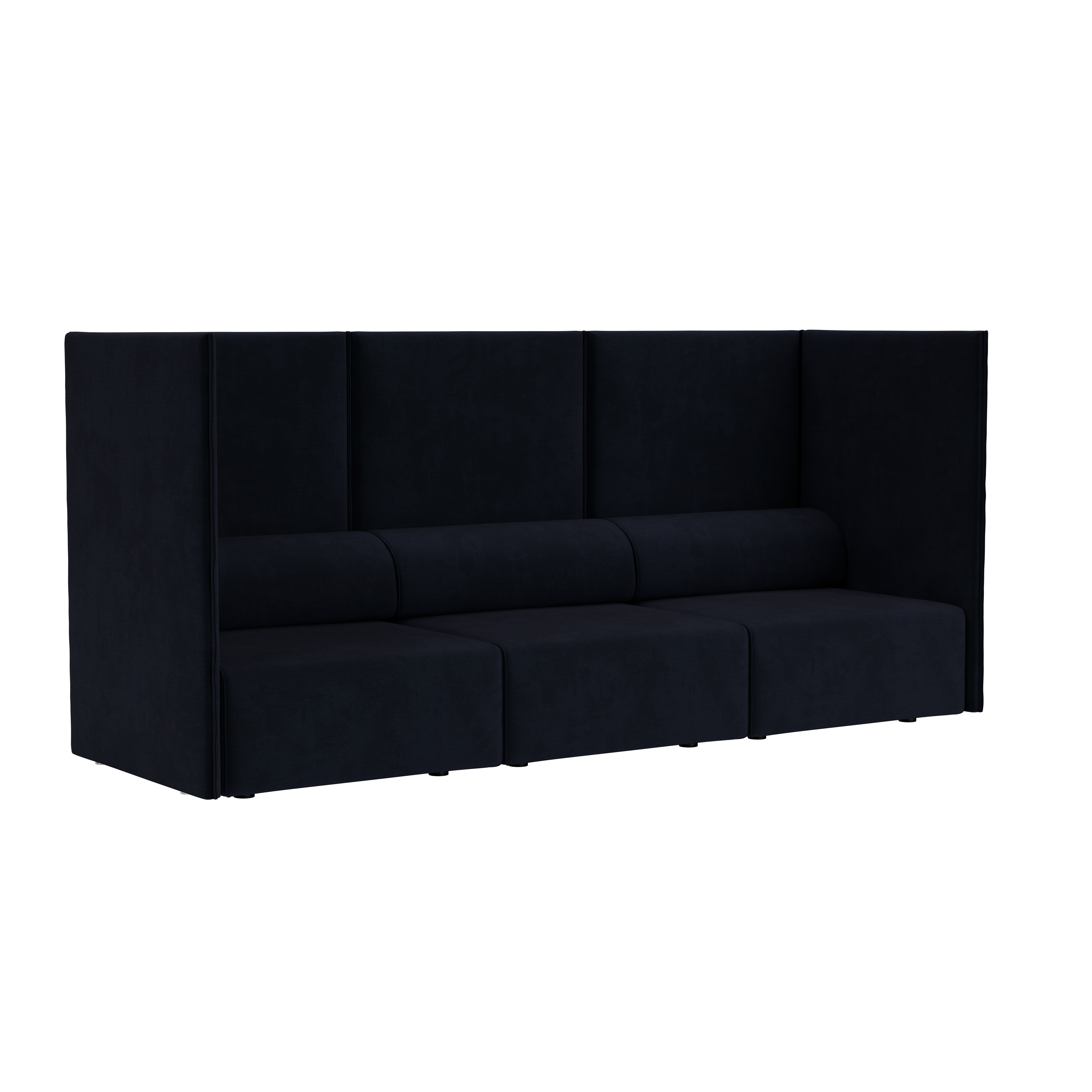 3-seater Sofa High Back