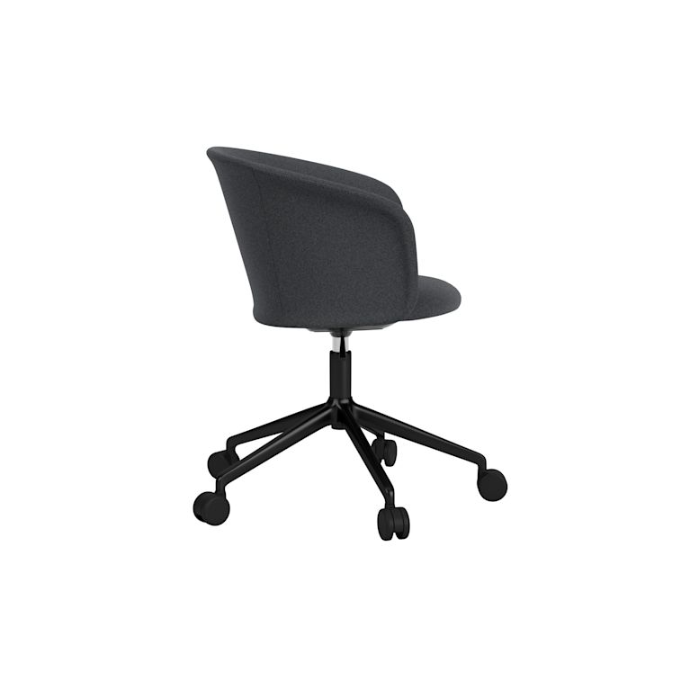 Kendo Swivel Chair 5-star Castors, Cura 60019/Black, Art. no. 32024 (image 5)