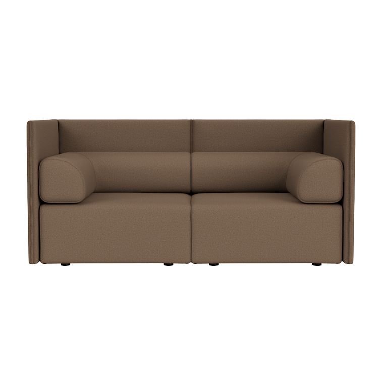 Palo Block 2-seater Sofa Medium Back with Armrests, Autumn 361 (UK), Art. no. 94673 (image 2)