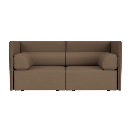 Palo Block 2-seater Sofa Medium Back with Armrests, Autumn 361