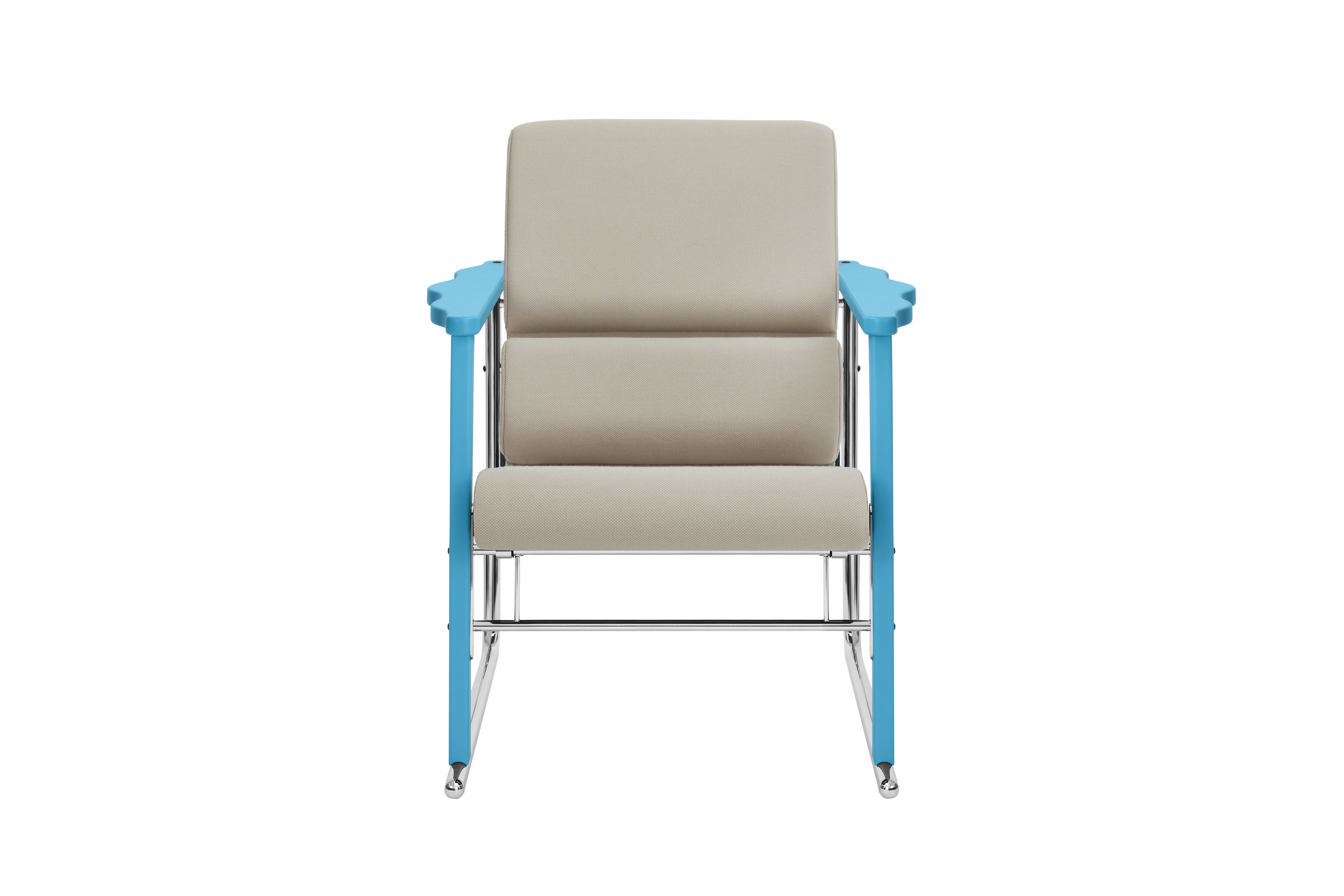 Experiment Lounge Chair, 502 / Blue / Light Beige, Art. no. 30945 (image 2)
