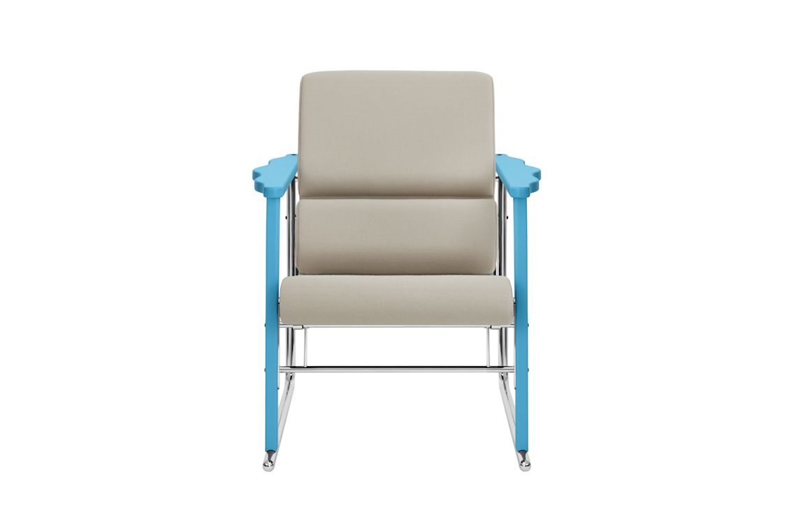 Experiment Lounge Chair, 502 / Blue / Light Beige, Art. no. 30945 (image 2)
