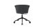 Kendo Swivel Chair 5-star Castors, Graphite / Black (UK), Art. no. 20515 (image 4)