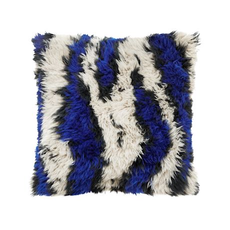 Monster Cushion Medium, Ultramarine Blue / Off-white