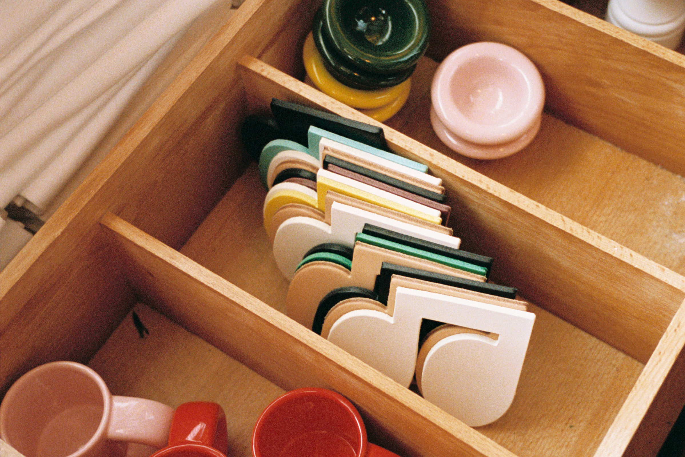 Disco Coasters (Set of 4), Black, Art. no. 31064 (image 6)