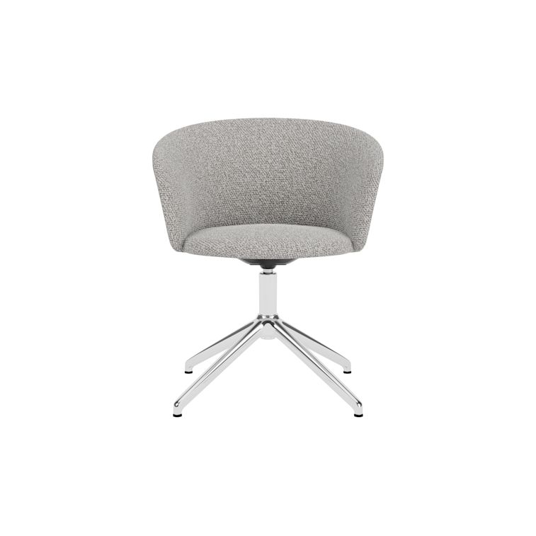 Kendo Swivel Chair 4-star Return, Storr 612/Polished, Art. no. 32013 (image 2)
