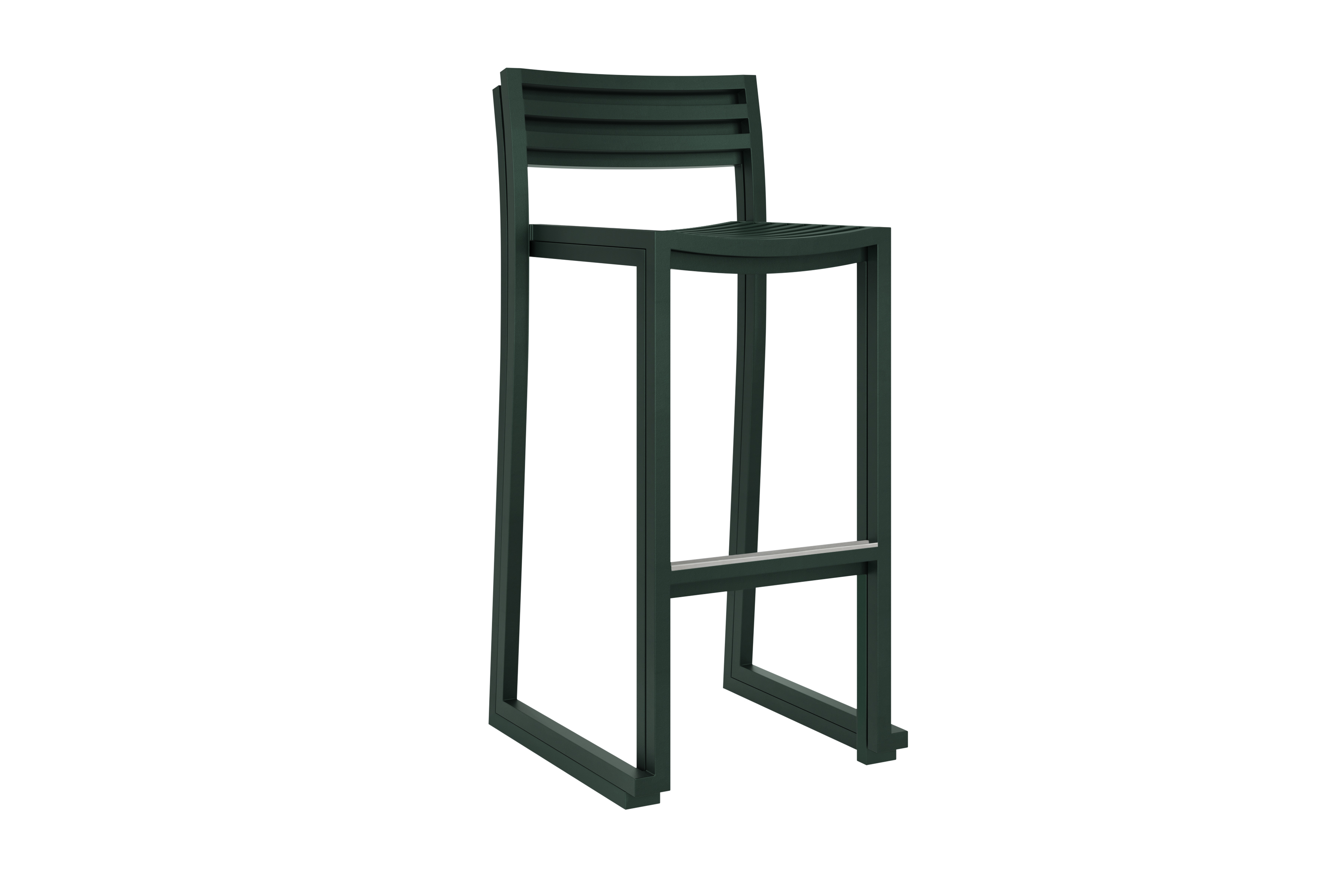Chop Bar Chair, Black Green, Art. no. 31307 (image 5)