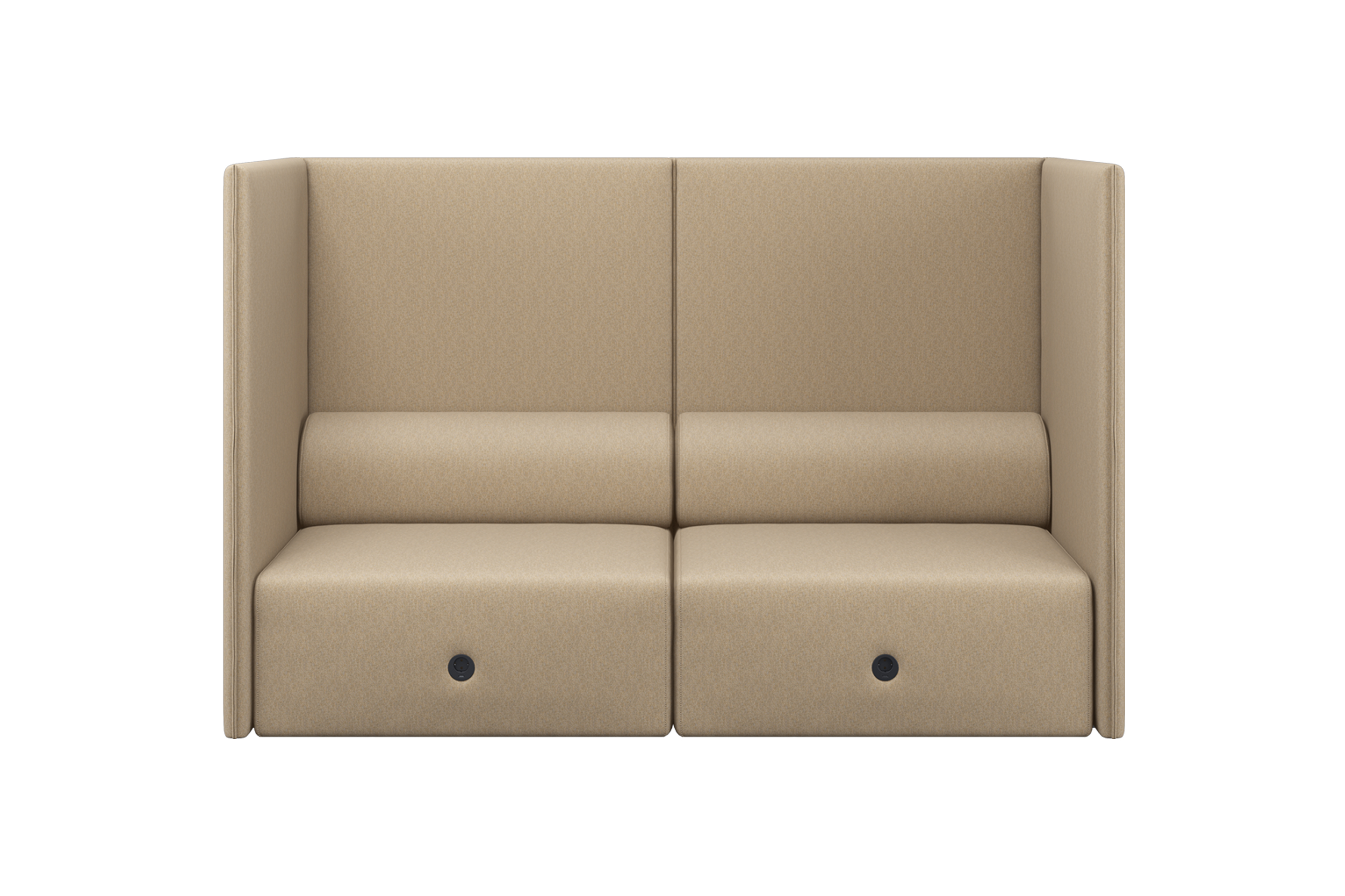 Palo Block 2-seater Sofa High Back, Beige, Art. no. 31390 (image 4)
