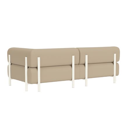 Palo 2-seater Sofa Chaise Right, Autumn 221/White