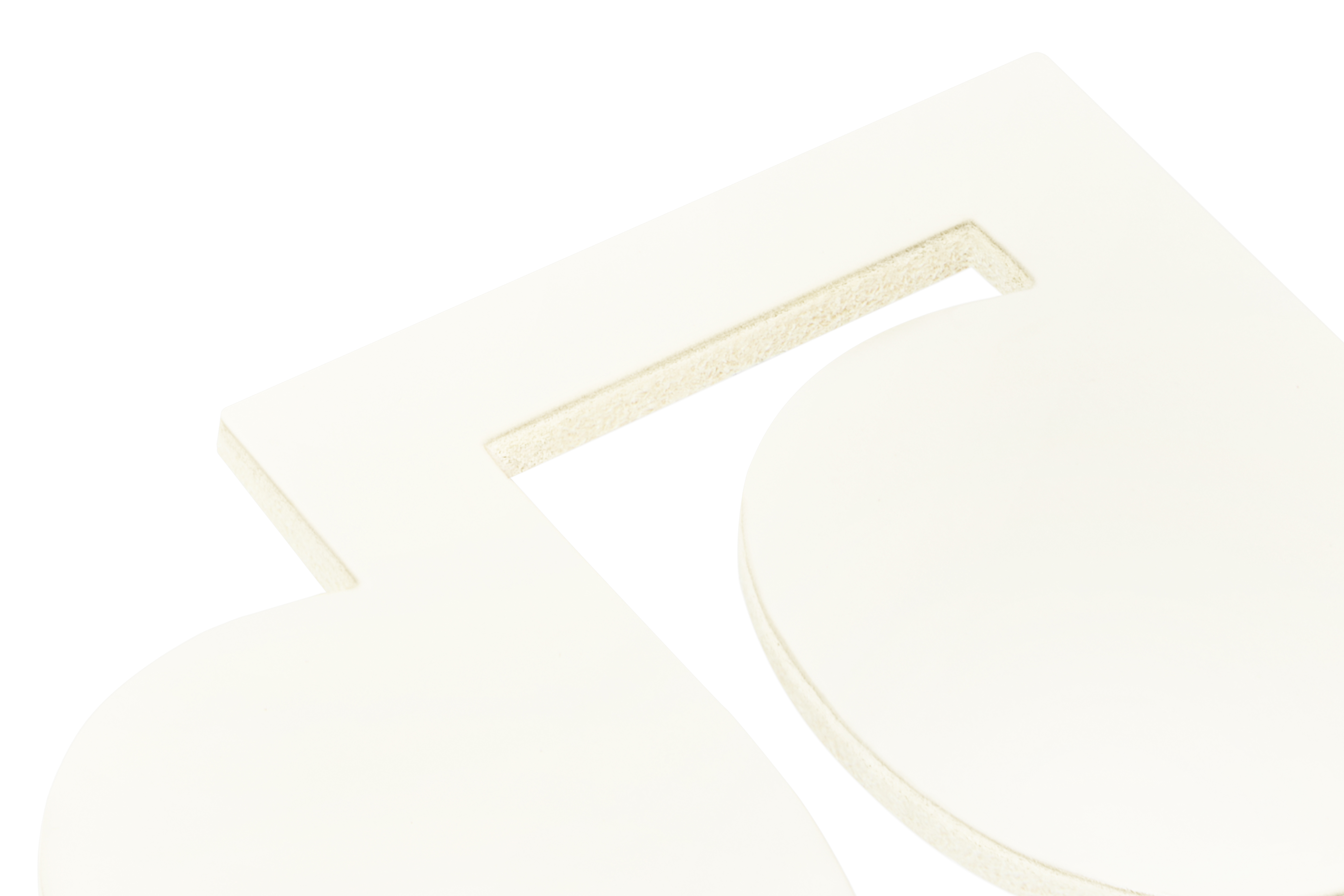 Disco Coasters (Set of 4), Cream, Art. no. 31065 (image 3)