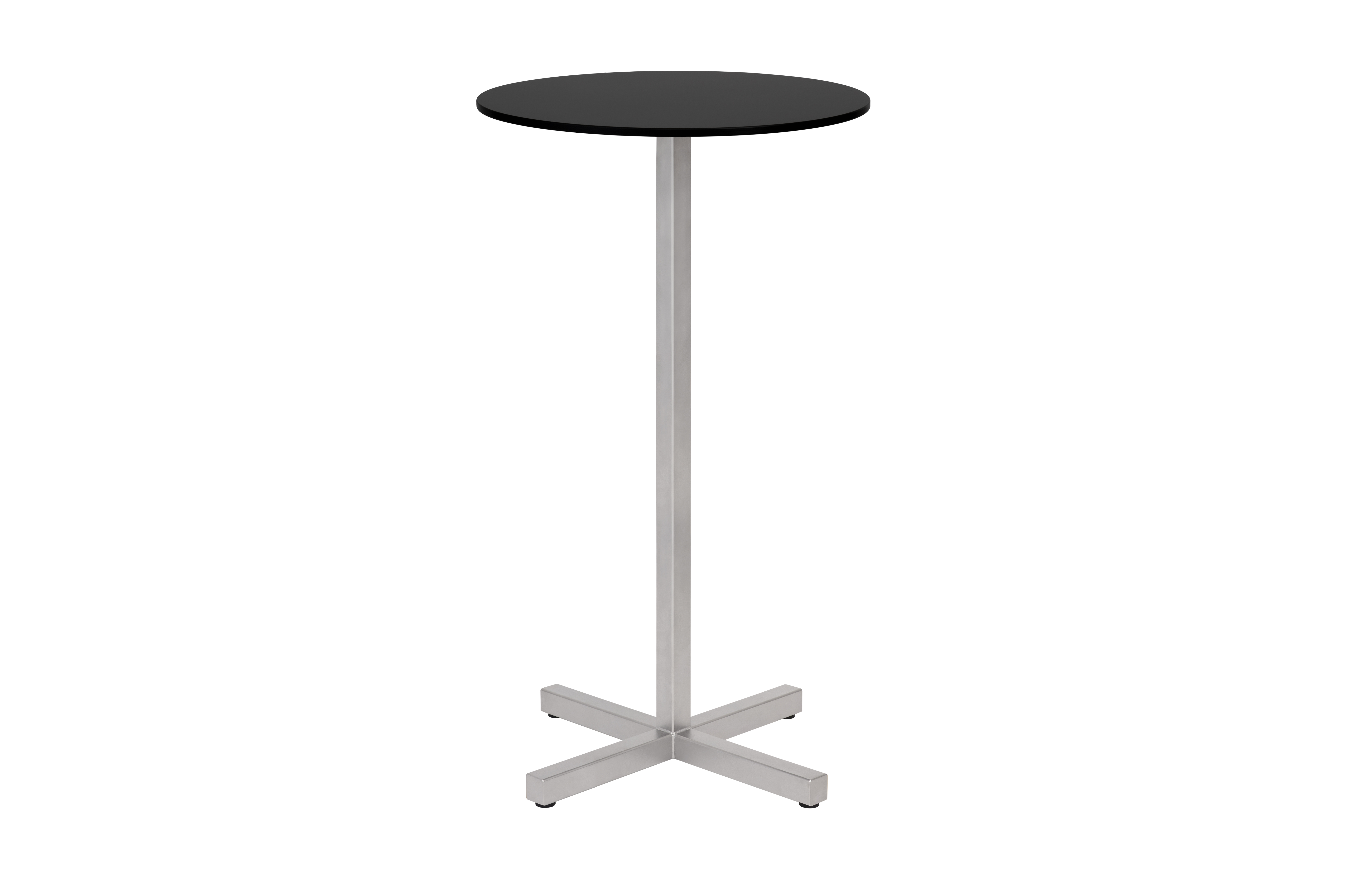 Chop Bar Table Round, Laminate / Stainless, Art. no. 31320 (image 1)