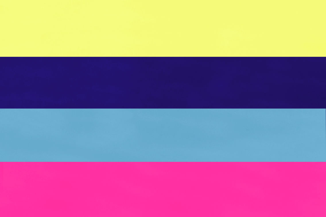 Pesa Candle Holder High, Sky Blue / Night Blue Stripe, Art. no. 31020 (image 3)