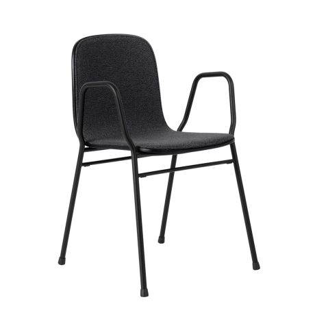Touchwood Armchair, Graphite / Black