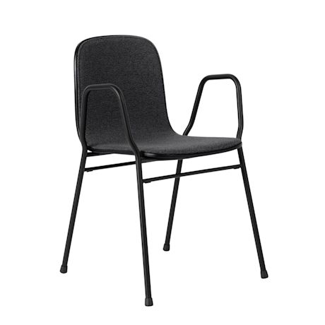 Touchwood Armchair, Graphite / Black