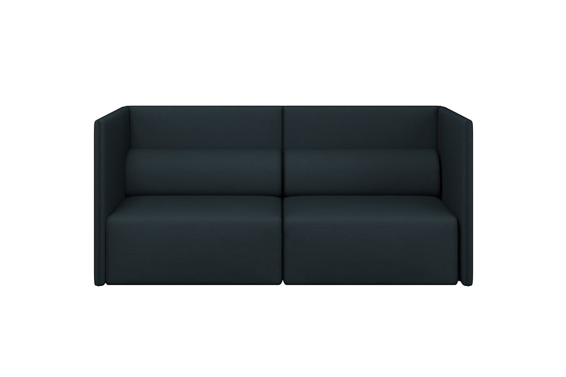 Palo Block 2-seater Sofa Medium Back, Pine (UK), Art. no. 20746 (image 1)