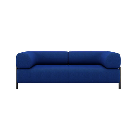 Palo 2-seater Sofa with Armrests, Cobalt (UK)