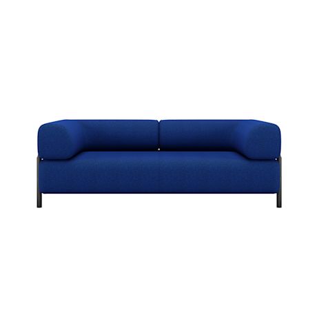 Palo 2-seater Sofa with Armrests, Cobalt