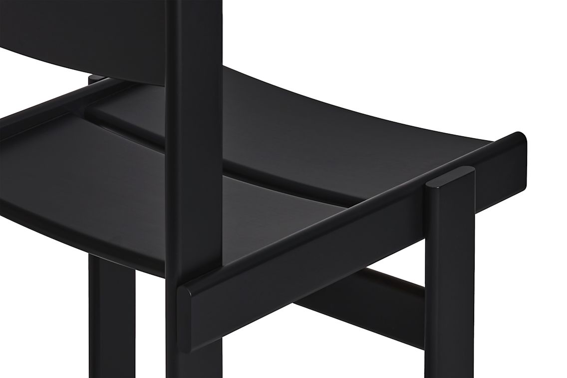 Bullnose Chair, Black / Swan Seat Pad, Art. no. 31667 (image 9)